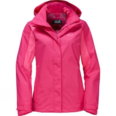 Chaquetas Jack Wolfskin The Esmeraldas Mujer Rosas - Chile AWI173245